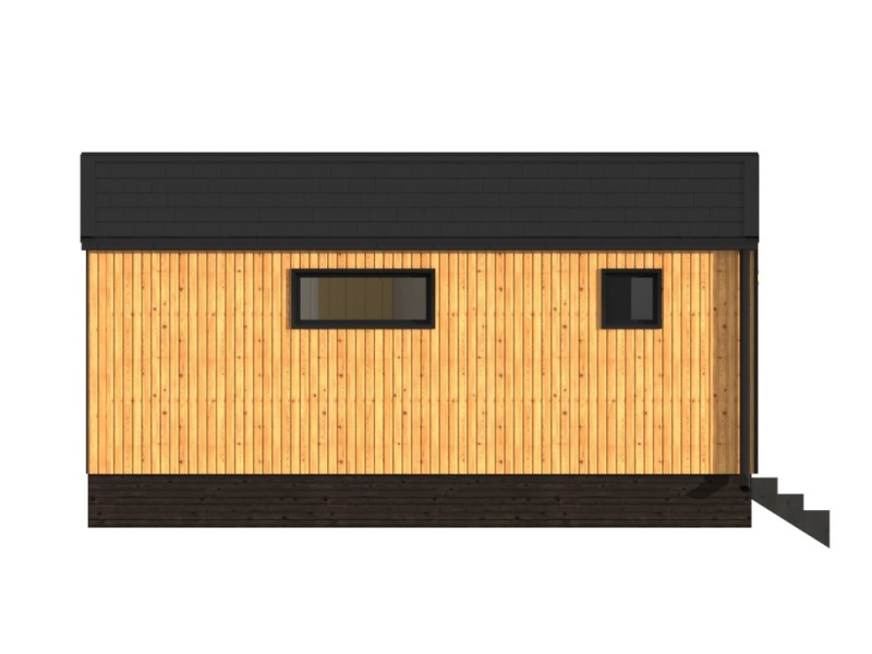 Дом в стиле Барнхаус «BARN MINI» 3,4x7,2