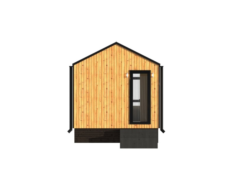 Дом в стиле Барнхаус «BARN MINI» 3,4x7,2